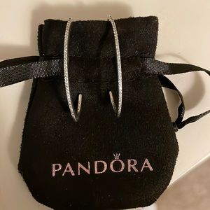 Sterling Silver Pandora Earrings